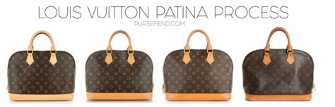 louis vuitton bags change color|louis vuitton patina review.